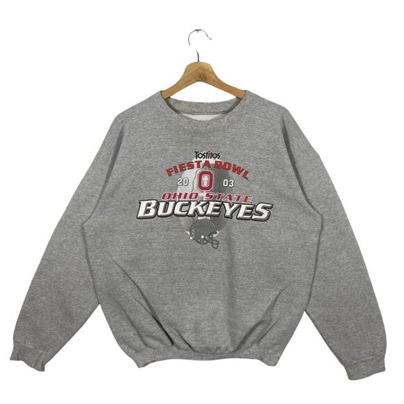 Vintage Ohio State Buckeyes Football Sweatshirt, Retro Ohio State University - Picture 1 of 2